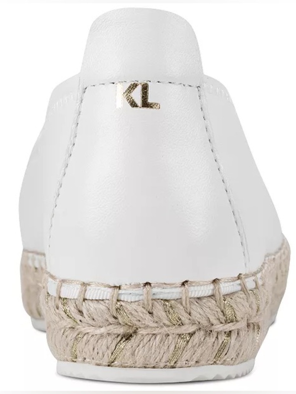Karl Lagerfeld Women's Michaela Bonjour Slip-On Espadrilles Flats - Picture 3 of 7